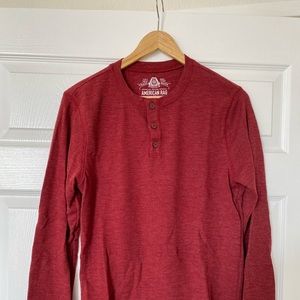 Thick long sleeve shirt